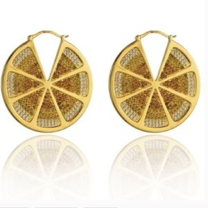 Noir Jewelry Lemon Slice Earrings